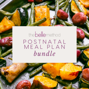 Postnatal Meal Plan Bundle
