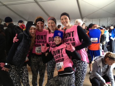 Before the mud, sweat and tears!